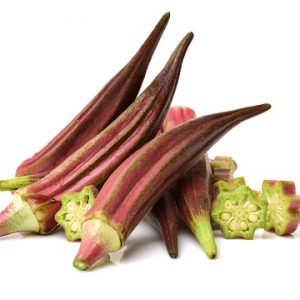 Okra - Red Burgundy